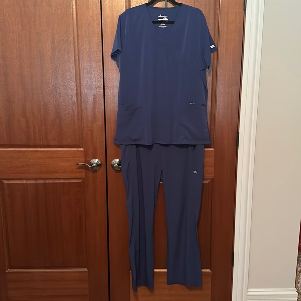 IRG scrub set navy blue XL